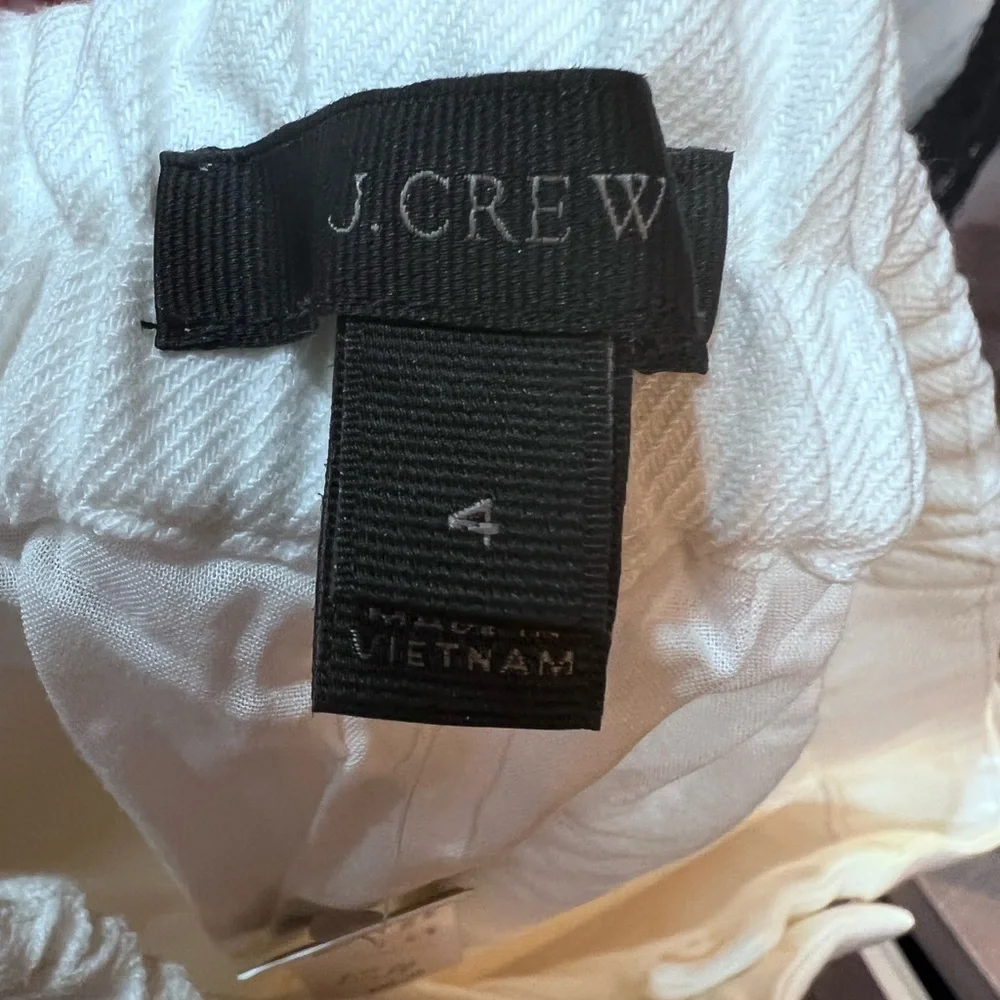 NWT Size 4 JCrew cream dress pants - Picture 10 of 12